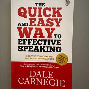 Book - The Quick and Easy Way to Effective Speaking by Dale Carnegie